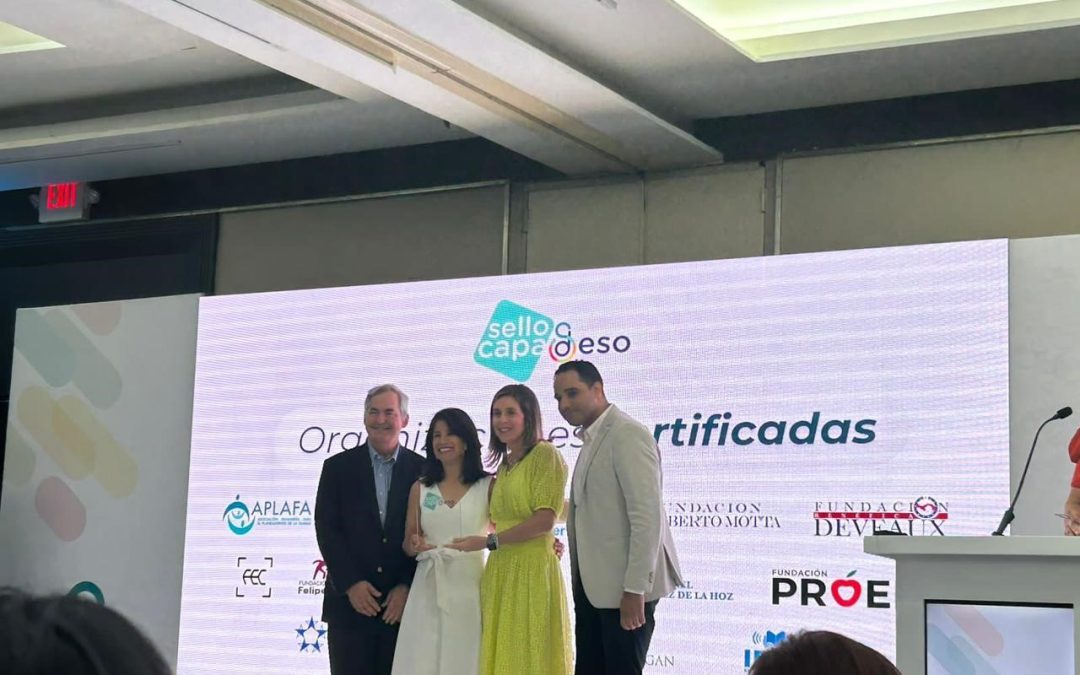 ¡Fundación Banco General recibe Sello CAPADESO!